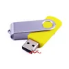 USB-флешки с индивидуальным лазерным логотипом, 100 шт., 128 МБ, 256 МБ, 512 МБ, 1 ГБ, 2 ГБ, 4 ГБ, 8 ГБ, 16 ГБ, поворотный привод, флэш-накопители с памятью, оптовая продажа Drop Del Otcgu