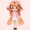 Cute Gift ICY DBS Blyth Doll Pouting Mouth White Skin Matte Face Caput Medusae Hair 16 BJD Azone S Anime Girl 240311