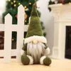 Dolls Buffalo US Stock Stock Fortings Heldermade Gnome Gnome Toys Plush Toys Gifts Ornaments Kids Xmas Decoration 519