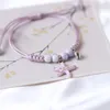 Braccialetti di collegamento Creativo fatto a mano Conchiglie di stelle marine Ciondolo di perle Regolare braccialetto Cavigliera Amicizia per gioielli di lusso da donna 2024