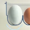 Garrafas de armazenamento recipiente de alimentos selo pet para geladeira de cozinha de alta capacidade ovos frescos caixa de frutas vegetais