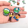 Anime-Charms Großhandel Kindheitserinnerungen Junge Spielzeuge Comic-Figuren lustiges Geschenk Cartoon-Charms Schuhzubehör PVC-Dekoration Schnalle weiche Gummi-Clog-Charms