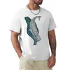 Polos pour hommes T-shirt de baleine blanche T-shirt personnalisé à manches courtes à manches courtes pour hommes Blouse surdimensionnée Plus Tailles Vêtements