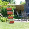 Vertical Raised Garden Bed 4 Tiers Planter Box Freestanding Supplies Accsesories 240320