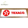 Аксессуары 130GSM 150D Материал TEXACO Баннер 1,5 фута*5 футов (45*150 см) Размер для домашнего флага Крытый уличный декор yhx239