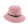 Шляпы с широкими полями, женская шляпа от солнца, складная дышащая искусственная кожа с пряжкой, летняя уличная солнцезащитная соломенная шляпа ручной работы, аксессуары для девочек