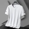 Homens Quick Dry Sport Running T-shirt Verão Fi Estilo Simples Mangas Curtas OverSize Tee Unissex Em Torno Do Pescoço Oferta Especial Top f8Sq #