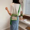 Torba kompozytowa torby crossbody małe zamek błyskawiczny PCV dla kobiet przezroczyste zaprojektowane torebki żeńskie żeńskie podróże