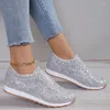 Casual Schoenen Bling Flats Sport Vrouwen Sneakers Lopen Loafers 2024 Zomer Luxe Running Designer Reizen Zapatillas Mujer