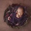 Pography Baby Props Baby Shoot Studio Tessuto Accessori Retro Basket Po Prop Baby Born Pography Prop Born Accessori 240319
