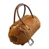 Totes Capybara Plush Shoulder Bag Chain Birthday Gifts Shopping Lady Creative Handbag For Daily Commuting Holiday