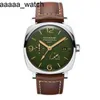 2024 Panerass Watch 고급 디자이너 손목 시계 녹색 PAM00999 45mm 자동 기계식 남성 방수 스테인리스 스틸 고품질 운동