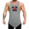 summer Muscle Guys Tank Tops Brand Mens Sleevel Shirt Clothing Bodybuilding Undershirt Casual Fitn Stringers Tanktops Tees m56h#