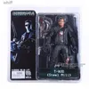 Figury zabawek akcji NECA Terminator T-800 T-1000 Endoszkielet PVC Diagram akcji Model kolekcjonerski ToyC24325