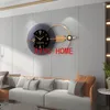 Relógios de parede Relógio de luxo Grande tamanho Decoração de casa Design moderno Decoração de sala de estar Relógio digital Klokken Wandklokken