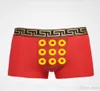 Hommes soins de santé énergie sous-vêtements rouge noir Sexy Boxer Russie courageux forte jeunesse nouvelle mode tendance Modal Patchwork à pois mosaïque9856623