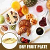 Plates 12 Pcs Small Tray Decoration For Bedroom Chocolate Dried Fruit Plastic Pallets Storage Serving Dish Living