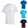 Heren Sokken Leeg T-shirt Zomer Mode Trend Effen Korte Mouw Surfen Set Zwemmen Zon Mouwen Shirts Voor Mannen Casual Drop Delivery Otxfg