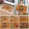 Carpets Thanksgiving Home Autumn Front Door Mat Carpet Floor Decoration Luxury Blanket Throw