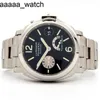 Watch Mens Panerass Luxury 2024 Wristwatches Power Reserve 40mm Black Dial Automatic Steel Pam00126 Automatic Mechanical Full Stainless