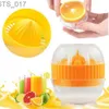 Andra köksverktyg Mini Fruit Press Plastic Juicer Juice Lemon Manual Citrus Hand YH-460581 BestförsäljandeL2403