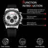 Wallwatches 2024 Foxbox Nuevo para hombres Quartz Top Automatic Automatic Date Watch Mens impermeable Sports Tuning Mensc24325