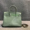 BK Crocodile Torby Zaufana luksusowa torebka skórzana torba damska Koreańska wersja Springsummer