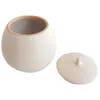 Storage Bottles Ceramic Pot Tea Tins Candy Canister Tank Decorative Jar Cookie Ceramics Small Multi-function Container