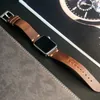 Horween US Chromexcel Pulseiras de Relógio de Couro Natural Soft Envoltório Pulseiras de Couro Artesanal 18mm 20mm 22mm 240320