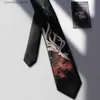Cravatte Cravatte Anime Cravatte Giochi di ruolo Accessori per costumi Collo di volpe JK Abbigliamento Uomo e donna Puntelli Kawaii Halloween Y240325