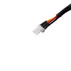 Lüfterwiderstand Kabel 3 Pin 4 Pin Männlich zum weiblichen Stecker Reduzieren Sie PC Lüftergeschwindigkeitsrausch -Verlängerungswiderstand Kabeldraht