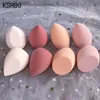 Éponges Applicateurs Coton KSHBO Cosmétique Puff Set Cosmétique Lisse Maquillage Éponge Poudre Liquide Correcteur De Base Femelle Outils De Beauté Du Visage Q240325