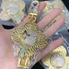 Keychain Micro Zircon Sunflower Doll Designer Kelechains Femme Cartes Cartes Clé Lovers de clés CLÉ PENDANT PENDANT