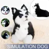 Spielzeug 1Pc Handshake Husky Simulation Spielzeug Tier Modell Nette Husky Realistische Plüsch Spielzeug Kind Geschenk Haustier Spielzeug Dekoration