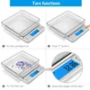 Household Scales ORIA Digital Kitchen Scale 500g/ 0.01g Mini Pocket Jewelry Scale Portable LCD Display Cooking Food Scale 240322