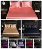 23st stiven Silk Bedding Soft Bed Mitted Sheet Set Pillow Case Twin Full Queen King 2011285109450