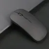 Fareler Biteki Kablosuz Fare Sessiz İnce Mini 2.4GHz Bluetooth Fare MacBook Dizüstü Bilgisayar PC
