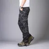 Pantalons de camouflage pour hommes Pantalons tactiques militaires Salopette de travail Sports de plein air Randonnée Pantalon de chasse Cott Pantalon de survêtement durable I5IP #