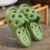 Slippers Women Men Bathroom Shower Hollow Out Summer EVA Shoes Soft Anti-Slip Flip Flops Indoor Outdoor Sandals Couple