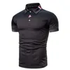 2023 Nieuwe Zomer Casual Poloshirt Mannen Korte Mouw Busin Shirt Fi Ontwerp Tops Tees S8M3 #