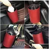 Other Interior Accessories Car Storage Basket Rubbish Container For Waste Organizer Holder Waterproof Garbage Can Trash Bin Folding Dr Ottcz