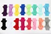 Kopfbedeckung Großhandel Kinder Baumwollhaargürtel 16 Farben Europäische und amerikanische große Schmetterlingsschleife Baby elastisches Stirnband kostenlose Lieferung LL