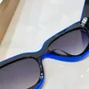 Gafas de sol tipo ojo de gato Chunky Naranja Azul Lentes gris oscuro Sombras de mujer Sunnies de verano Lunettes De Soleil Gafas Occhiali Da Sole Uv400 Gafas