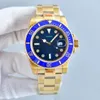 Montres Men Vintage Ceramic Ring Watch Luxury Lumine Luminous Luxurious Designer Watch mécanique Automatique Sapphire montre 904L