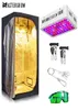 Plants Tent Room Complete Kit 1000W 2000W LED grow LightMultiple Size plant box Combo Growing System for Indoor Hydroponic 4quot2579155