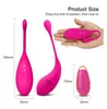 Vibrador de punto G remoto Estimulador de clítoris de pezón para mujeres Vibrador de parejas impermeable Juguete sexual de huevo de amor con 12 vibraciones potentes (Rosa)