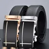 Belts High End Business Pants Belt For Men Head Layer Cowhide Men's Automatic Buckle Spot Middle-aged And Young Straps