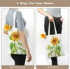 Sublimation Tote Bags Heat Transfer Blank Product Canvas Grocery Bag for Decorating Painted DIY Crafting Making Supplies Tools 240311