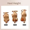 Сапоги Hroyl Hot Sedell Ballroom Dance Thane Heels Латинские туфли для женщин Стандартная латиноамериканская танце