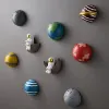 Скульптуры скандинавская смола планета статуэтки астронавты на стенах висят для декорации для детей